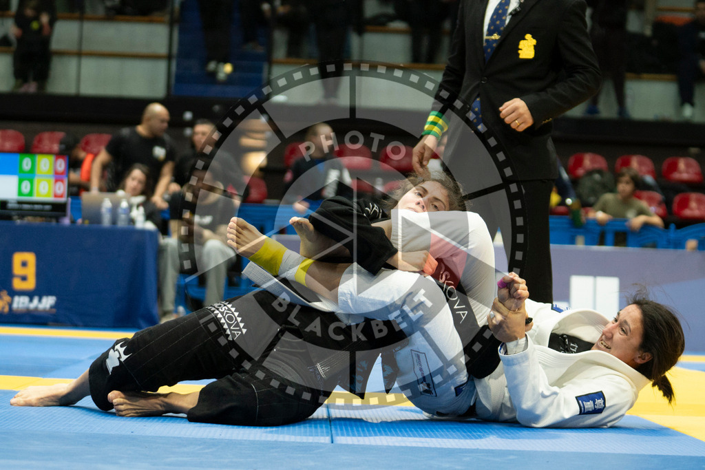 20240119PBB3128 | Fighters compete during the IBJJF European Championship in Paris, France, on January 19, 2024.