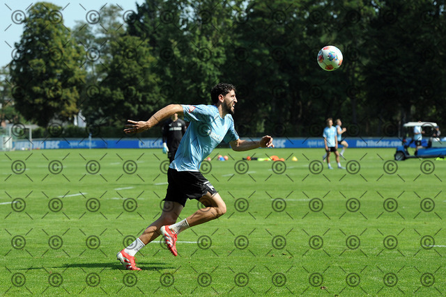 DSC_7275b | Hertha BSC, 2.Bundesliga, Herren, Saison 2025/26, Training, Dienstag 26.08. 2025, Agustin Rogel ( Hertha BSC ),   Foto:  Ralf Gebhardt - Realisiert mit Pictrs.com