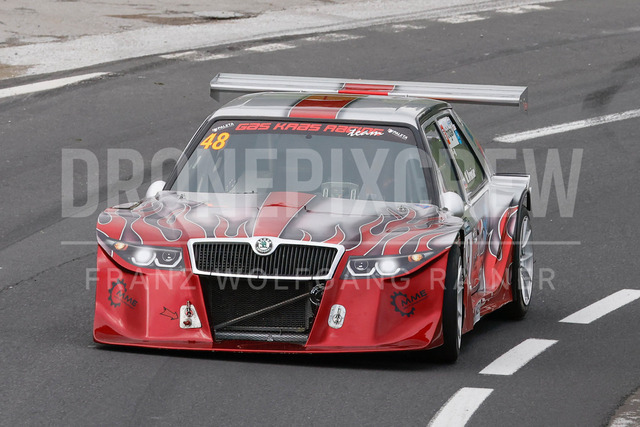 Rechberg Hill Climb 2025 – FIA European Hill Climb Championship | Rechberg Hill Climb 2025, part of the FIA European Hill Climb Championship. High-speed racing action, mountain scenery, atmosphere and pure motorsport passion captured in detail. The image shows Mitja Demsar (SLO) Skoda Felicia Proto.          