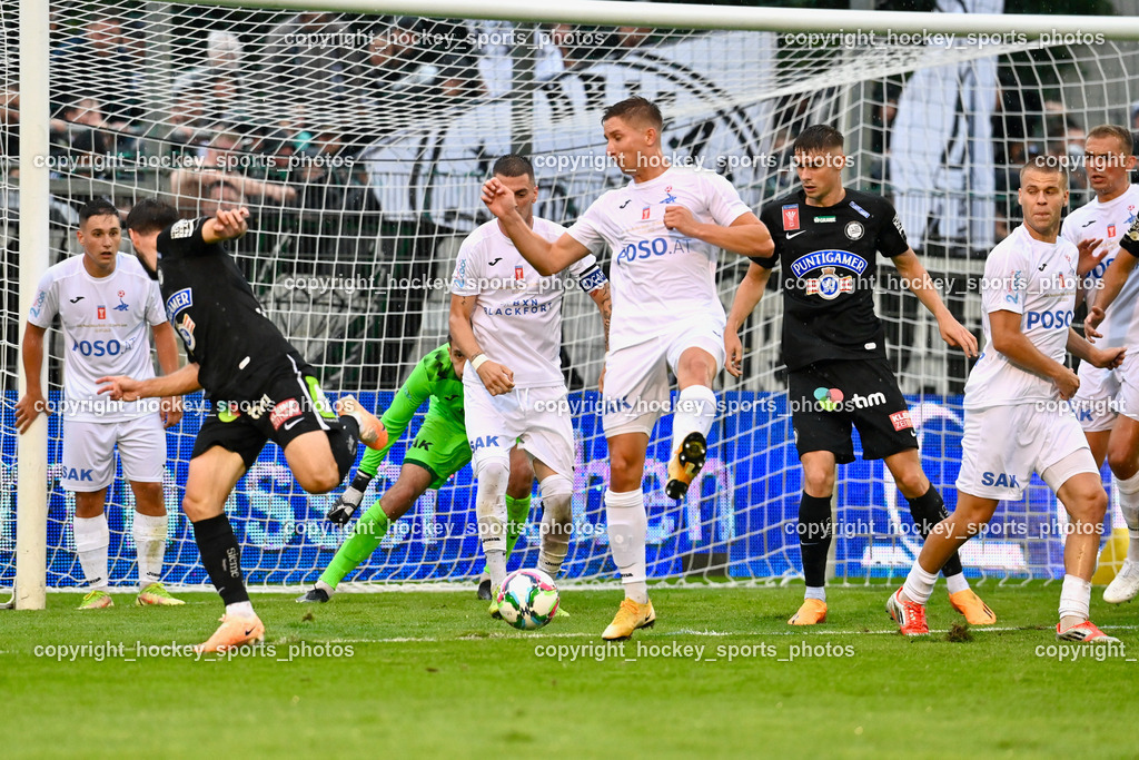 SAK vs. SK Sturm 22.7.2023 | #10 Otari Kiteishvili, #9 Izidor Erazem Kamsek, #9 Szymon Wlodarczyk, #13 Fabian Griesebner