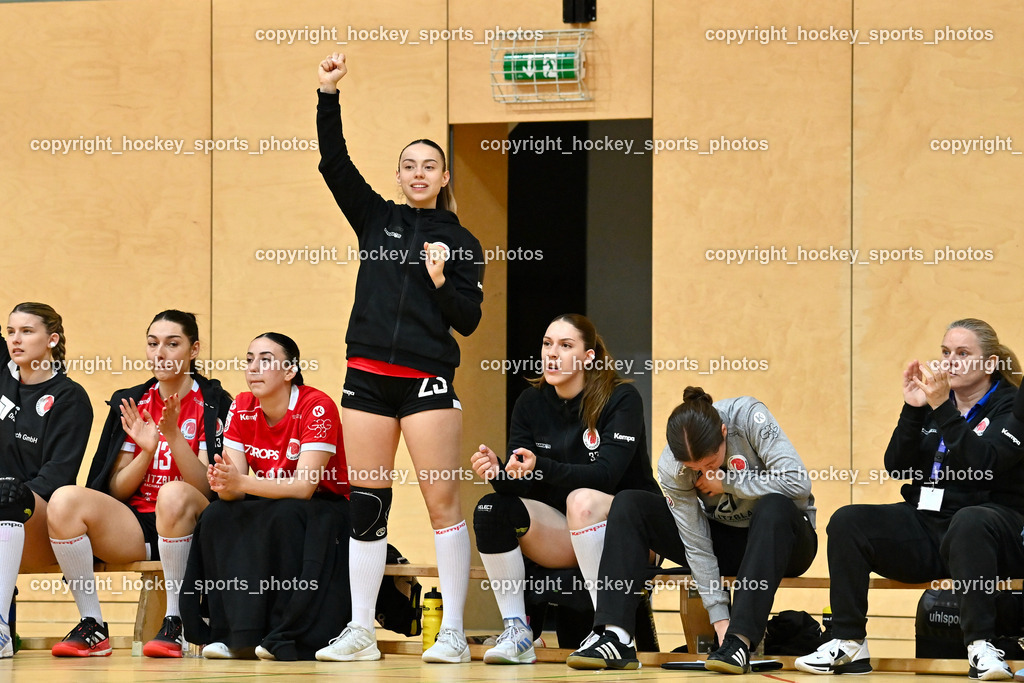 SC Ferlach Damen vs. WAT Atzgersdorf 18.5.2023 | Assistentcoach WAT Atzgersdorf STEYREN Ernestine, #21 IVKIC Nicole, #33 MOMCILOVIC Iva, #23 MUSTEDANAGIC Ines, #14 MUSTEDANAGIC Sara, #13 BARNJAK Karla, Spielerbank WAT Atzgersdorf