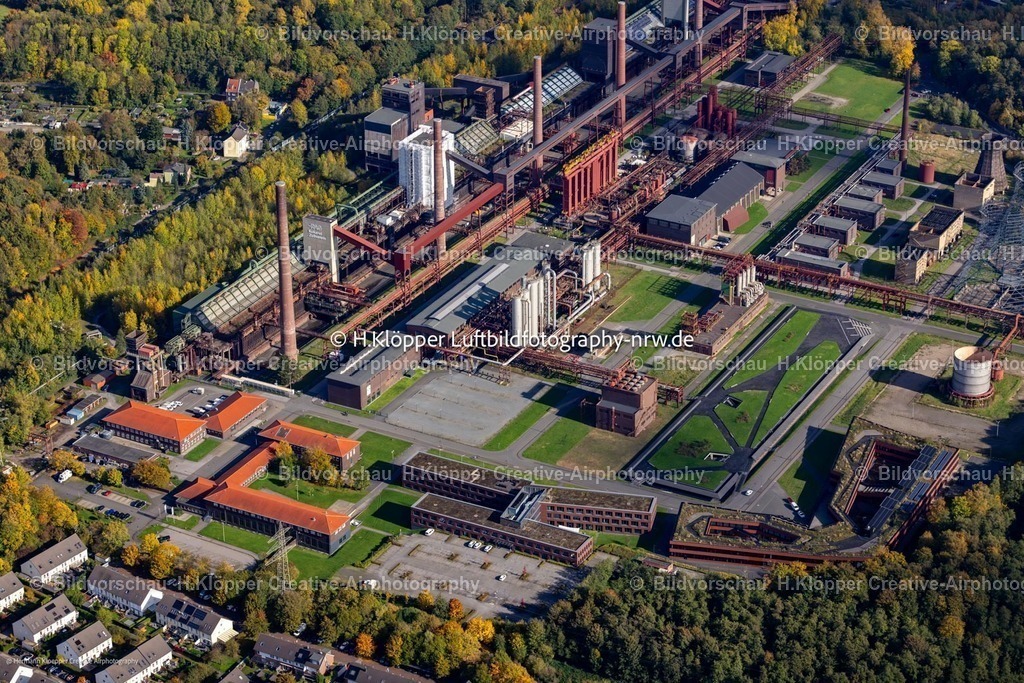 Luftbild Essen-6863 | Luftbildfotografie Essen Zeche Zollverein - Realisiert mit Pictrs.com