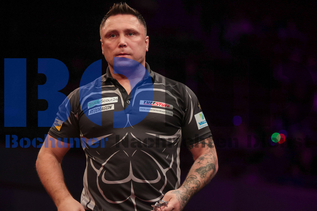  29.10.2023 - 
 | Sebastian Sendlak / Bochumer Nachrichtendienst (BOND) - PDC European Darts Championship: Viertelfinale {Persons shown} - Realisiert mit Pictrs.com