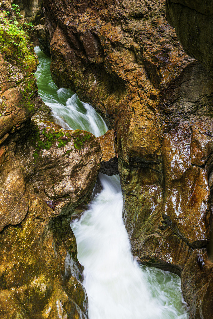 Die Breitachklamm in Tiefenbach bei Oberstdorf im Allgäu | Die Breitachklamm in Tiefenbach bei Oberstdorf im Allgäu.