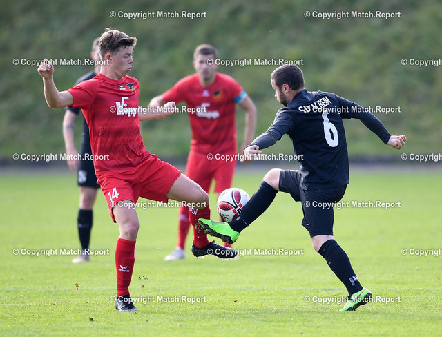 Fussball Kreisliga A2 | Fussball Kreisliga A2 2021/2022    17.10.2021FC Holzhausen II - SGM TalheimNr.14 (Fc Holzhausen,li) gegen Daniel Fuhrmann (SGM Talheim,re) FOTO: ULMER PressebildagenturxxNOxMODELxRELEASExx