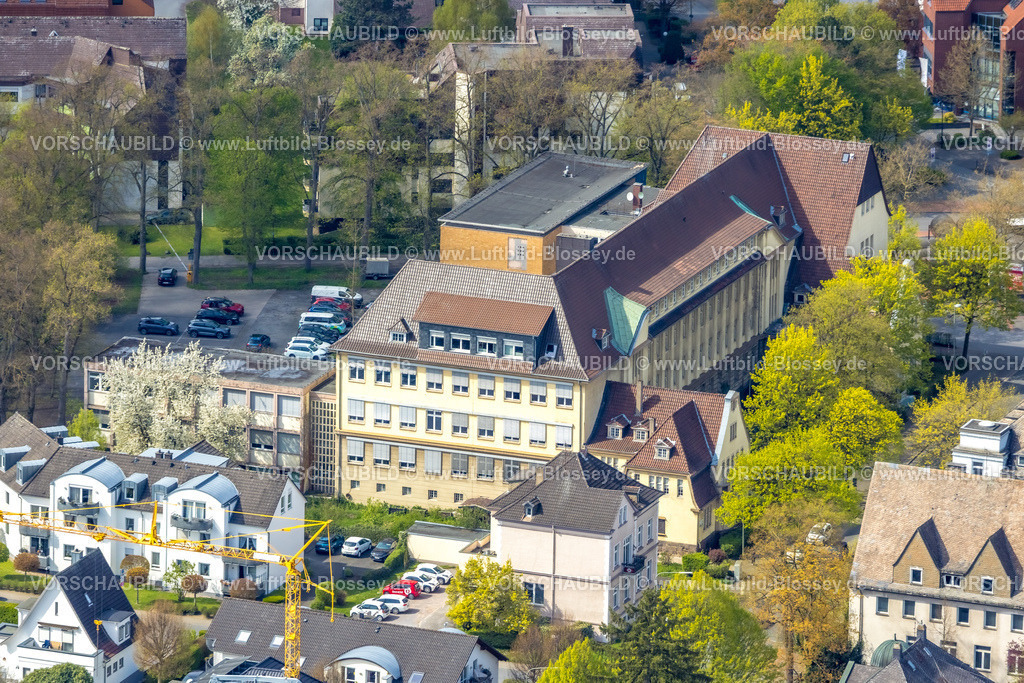 Arnsberg260402789 | Luftbild, ehemalige Städt. Realschule Neheim, Goethestraße, Neheim, Arnsberg, Sauerland, Nordrhein-Westfalen, Deutschland