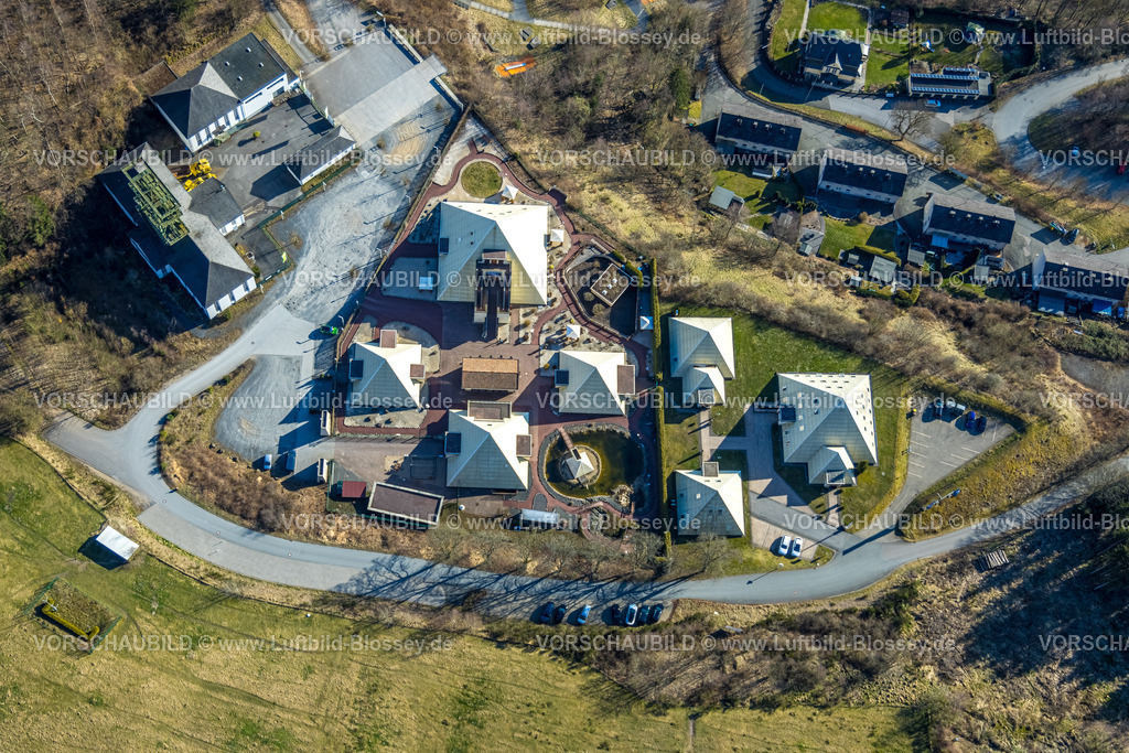 Lennestadt250309156Meggen | Luftbild, Galileo Park, Sauerland-Pyramiden, Meggen, Lennestadt, Sauerland, Nordrhein-Westfalen, Deutschland