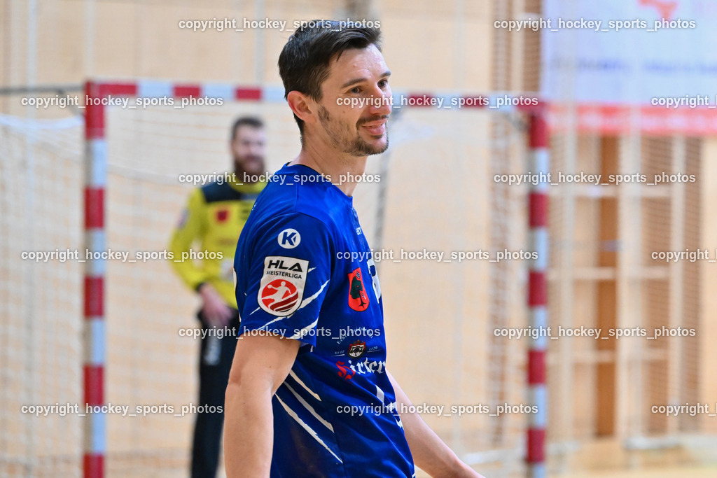 SC Ferlach vs. HSG Bärnbach/Köflach 30.3.2024 | #23 KOCBEK Jure SC Ferlach, SC Ferlach vs. HSG Bärnbach/Köflach 30.3.2024, SC Ferlach vs. HSG Bärnbach/Köflach am 30.03.2024 in Ferlach (Ballspielhalle Ferlach), Austria, (Photo by Bernd Stefan)