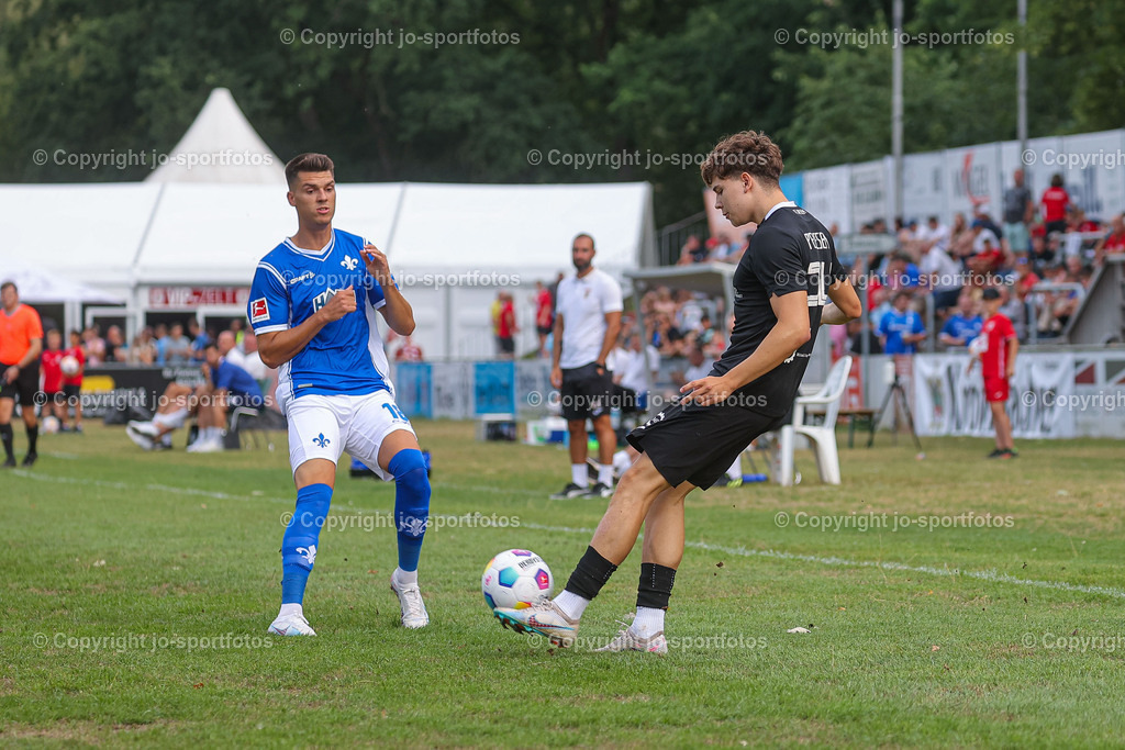 Giessen_Darmstadt (265) | 16.07.2023; Testspiel; Waldstadion Gießen; FC Gießen - SV Darmstadt 98; Ergebnis: 2:0 (0:0)