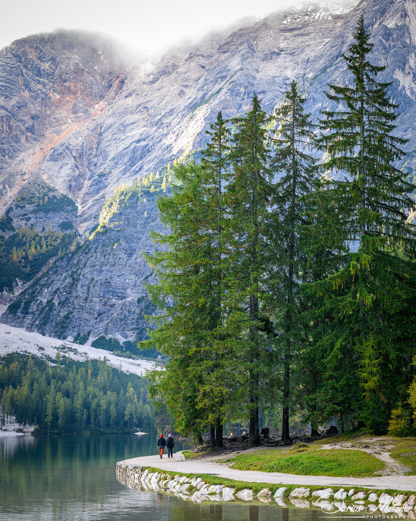 Der Pragser Waldsee | Der Pragser Waldsee im Pragser Tal