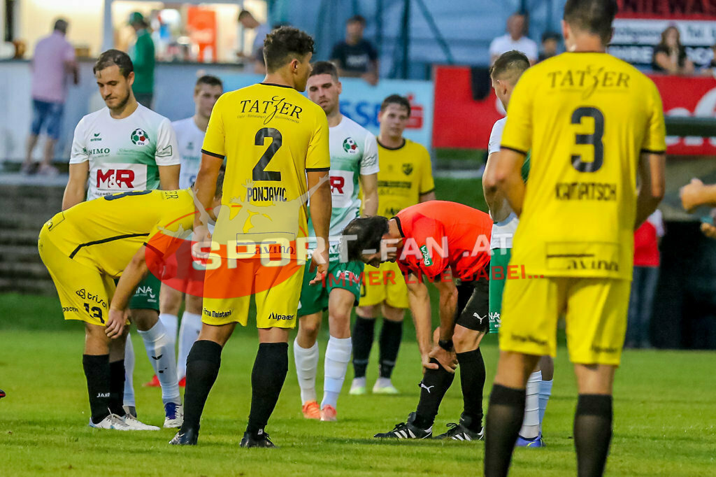 SV Feldkirchen - SC Launsdorf 2-1, Unterliga Ost | Schiedsrichter Stakic Nenad SV Feldkirchen - SC Launsdorf 2-1 am 23.08.2023 in Feldkirchen
(Modehaus NIMO Arena), Austria, (Photo by Ernst Krawagner sport-fan.at) - Realisiert mit Pictrs.com