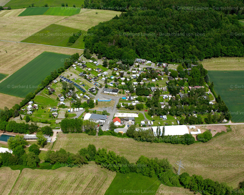 2614248 | GROß EICHEN 09.06.2006 Industrie- und Gewerbegebiet  in Groß Eichen im Bundesland Hessen, Deutschland // Industrial and commercial area  in Groß Eichen in the state Hesse, Germany Foto: Gerhard Launer