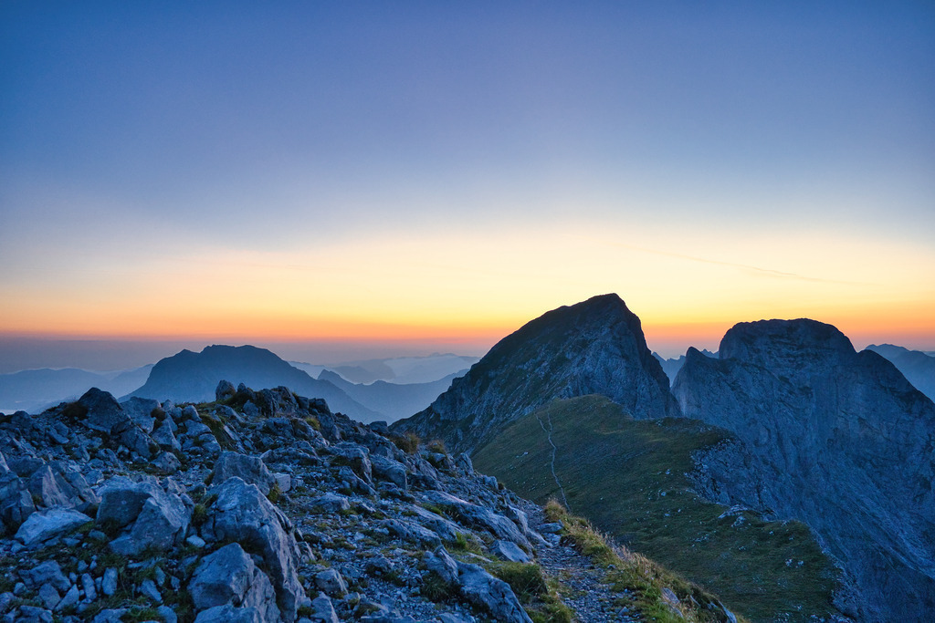 Sonnenaufgang im Gesäuse | walter-wagner-fotografie