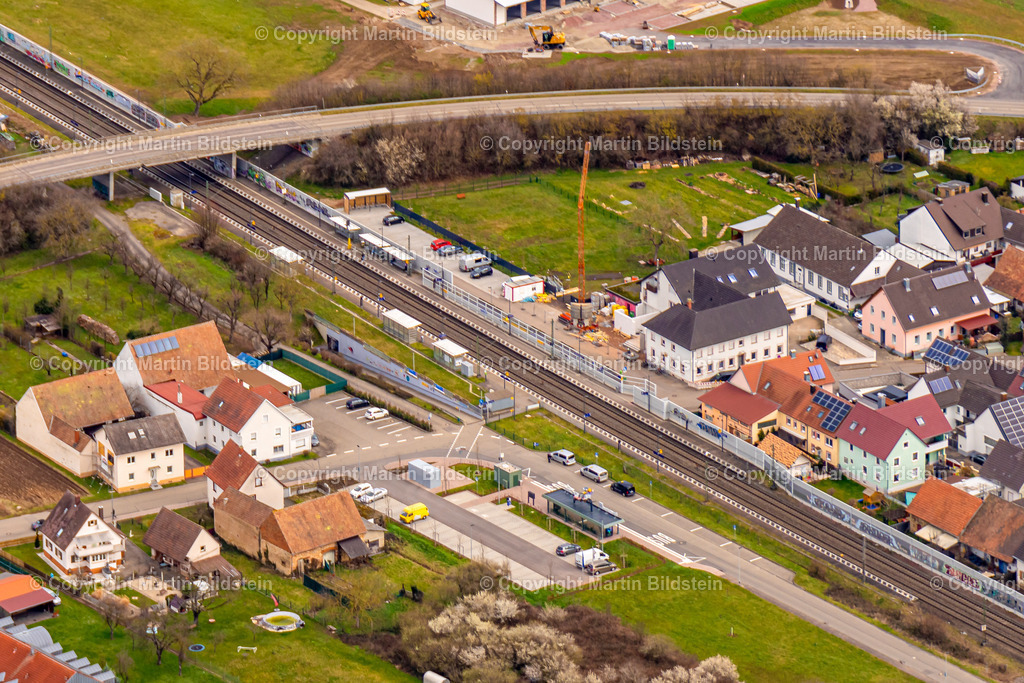 Ringsheim-2-12-03-23-1-5 | Bilder Fotos Luftbilder Luftaufnahmen Deutschland Süden Westen Schwarzwald Baden Württemberg  