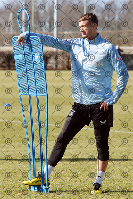 RGE_8141b | Hertha BSC, 2.Bundesliga, Herren, Training auf dem Gebhardt-Platz, Saison 2025/26, Michael Cuisance ( Hertha BSC ),  04.03. 2026, Fotograf: Ralf Gebhardt - Realisiert mit Pictrs.com
