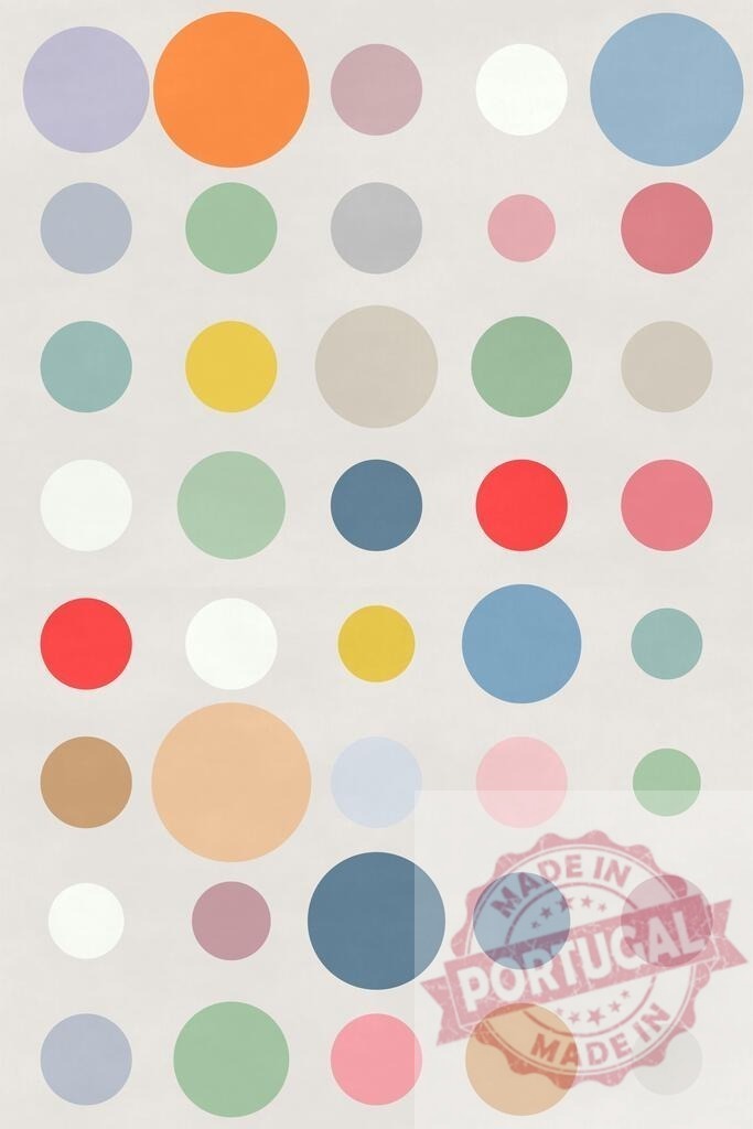 Colorful dots creating abstract pattern and modern art | Many colorful circles of varying sizes creating an abstract background - Realized with Pictrs.com