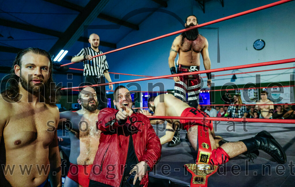 2023-11-11_114_Erding_Wrestlingshow | Erding, Deutschland, 11.11.2023:
Wrestling, Saison 2023, EWS Wrestling ERDING

Foto: Christian Riedel / fotografie-riedel.net