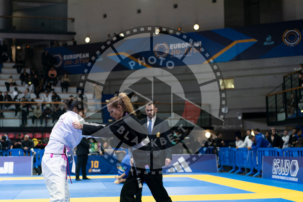 20240119PBB3353 | Fighters compete during the IBJJF European Championship in Paris, France, on January 19, 2024.