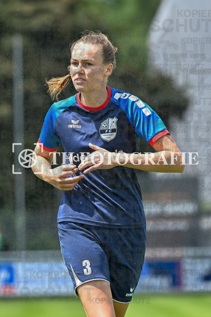 GER, FC Hauingen - SV Waldhaus, Frauen-Fussball, Rothaus Bezirkpokal, Finale, Saison 2024/2025, 29.05.2025 | Julie Le Moult (FC Hauingen, #03)GER, FC Hauingen - SV Waldhaus, Frauen-Fussball, Rothaus Bezirkpokal, Finale, Saison 2024/2025, 29.05.2025Foto: TH Fotografie/Thomas Hess