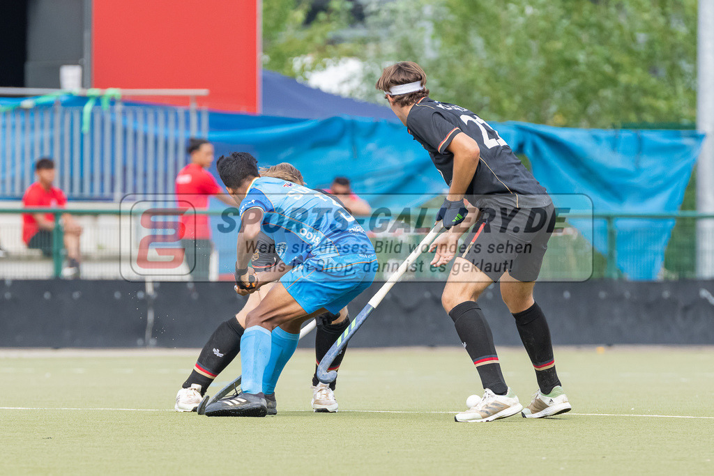HK_20230822_103709 | 4 Nations Tournament Spiel um Platz 1 ( MU21 ) Indien - Germany am 22.8.2023 DHC Düsseldorf, Düsseldorf ,