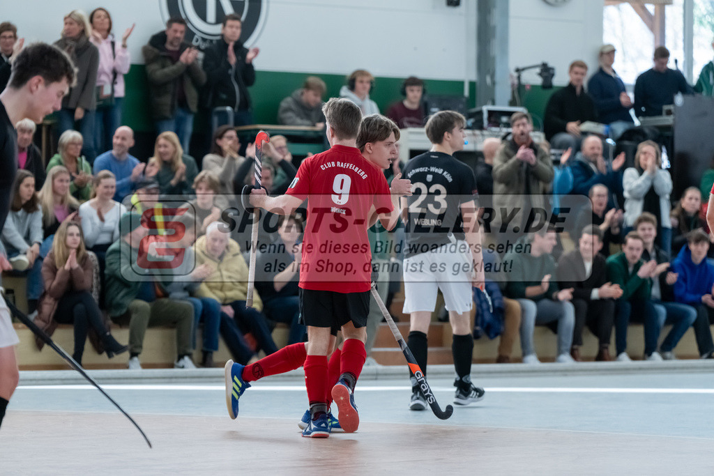 HK_20250202_102415 | 2. Bundesliga Halle Herren Club Raffelberg - Schwarz Weiss Köln am 2.2.2025 Halle am Raffelberg, Duisburg ,