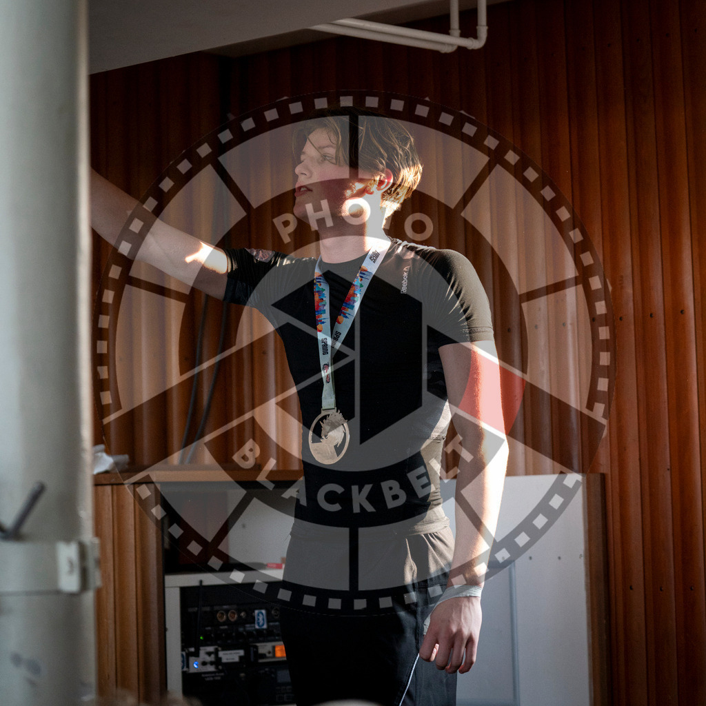 20240309PBB7354 | Fighters compete during the International Luta Livre (ILLCS) Spring Championship in Hannover, Germany, on March 9, 2024.