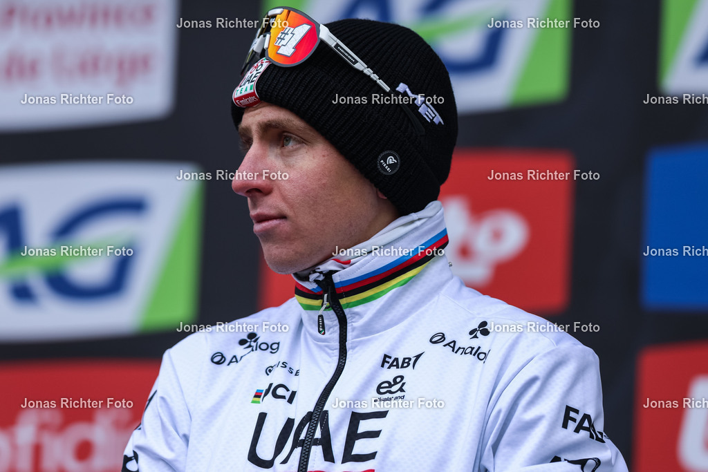 La Fleche Wallonne 2025 | Radsport UCI World Tour Men Elite La Fleche Wallonne am 23.04.2025 in HuyTadej Pogacar ( UAE Team Emirates - XRG )Foto: Revierfoto - Realisiert mit Pictrs.com