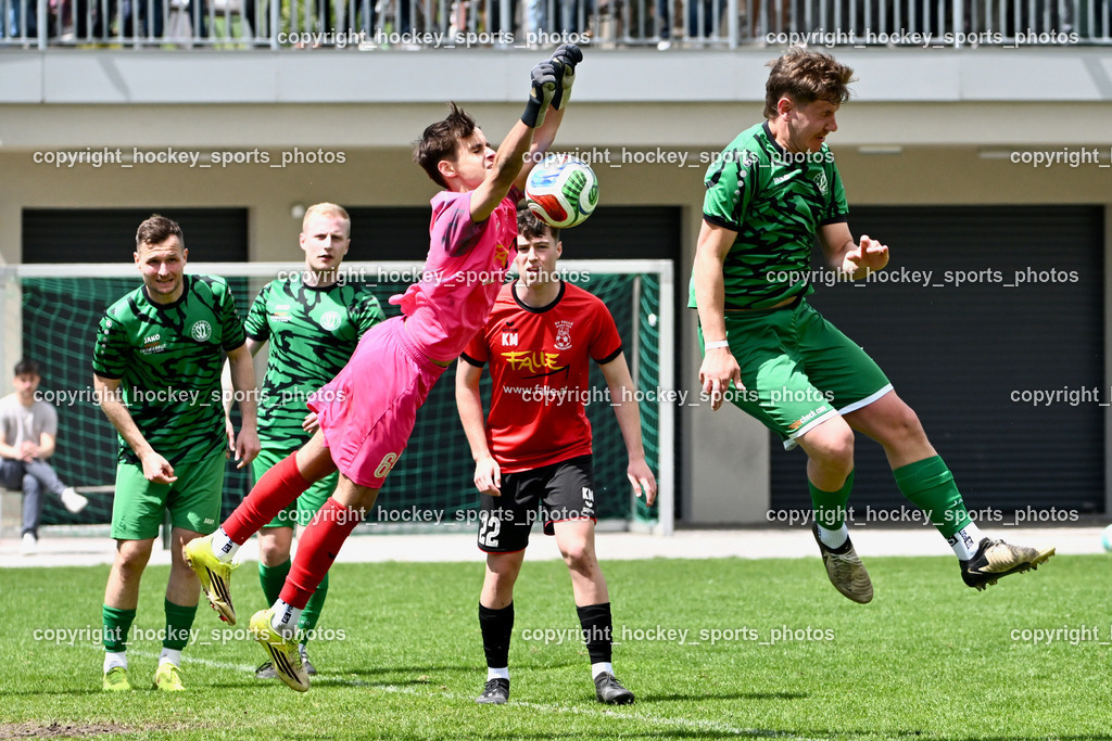 SC Landskron vs. SV Falle Maria Gail | #21 Fabio Gödel SC Landskron, #69 Oliver Cosic SV Maria Gail, #22 Lukas Novak SV Maria Gail, #4 Ingo Mailänder SC Landskron, #23 Matteo Zauner SC Landskron, SC Landskron vs. SV Falle Maria Gail, SC Landskron vs. SV Falle Maria Gail am 17.05.2026 in Villach (Sportanlage Landskron), Austria, (Photo by Bernd Stefan)