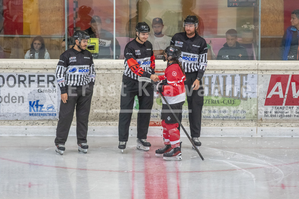 Dameneishockey | Dameneishockey, U18 Turnier am 31.08.2024 in Spittal (Eis-Sport-Arena - Sportzentrum Spittal), Austria, (Photo by Ernst Krawagner sport-fan.at) - Realisiert mit Pictrs.com
