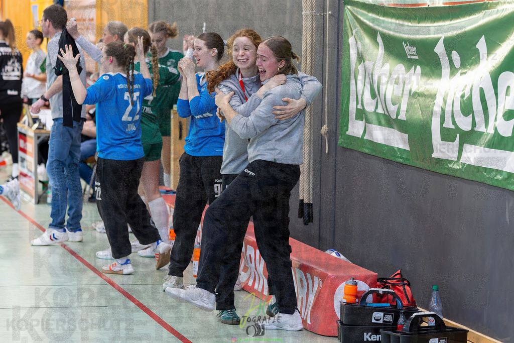 Jugendbundesliga wJA, Pokalrunde, HSG Kleenheim/Langgöns - Frisch Auf Göppingen | Jugendbundesliga wJA, Pokalrunde, HSG Kleenheim/Langgöns - Frisch Auf Göppingen am 28.02.2026 in Oberkleen (Weidig-Halle)Photo © 2026 - Jörg Heinrich - Realisiert mit Pictrs.com