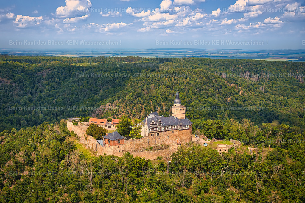 Burg_Falkenstein_5067 | Die Burg Falkenstein ist aus der Luft ein beeindruckendes Motiv.Während ich mich ganz auf das Foto konzentriere, denkt unser Pilot immer einen Schritt weiter. Über geschlossenen Waldflächen gibt es kaum geeignete Notlandemöglichkeiten. Deshalb hat er jederzeit mögliche Ausweichflächen im Blick – Sicherheit geht auch bei der Luftbildfotografie immer vor. - Realisiert mit Pictrs.com