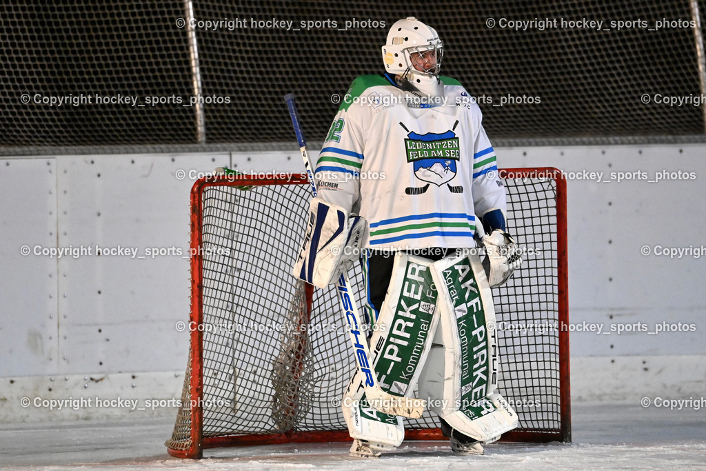 EC Tigers Paternion vs. EC Feld am See Ledenitzen | #32 Baumann Rene Feld am See Ledenitzen, EC Tigers Paternion vs. EC Feld am See Ledenitzen, EC Tigers Paternion vs. EC Feld am See Ledenitzen am 19.01.2025 in Villach (Eisplatz Paternion), Austria, (Photo by Bernd Stefan)
