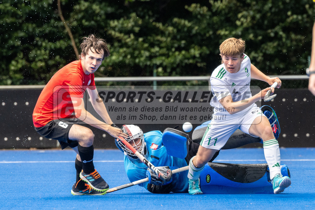 SFE_20230715_0108-2 | EuroHockey EM U18 Boys Ireland vs Poland am 15.07.2023 in Krefeld (Gerd-Wellen-Hockeyanlage), Photo: Stephan Fehrmann 2023 (Sports-Gallery)