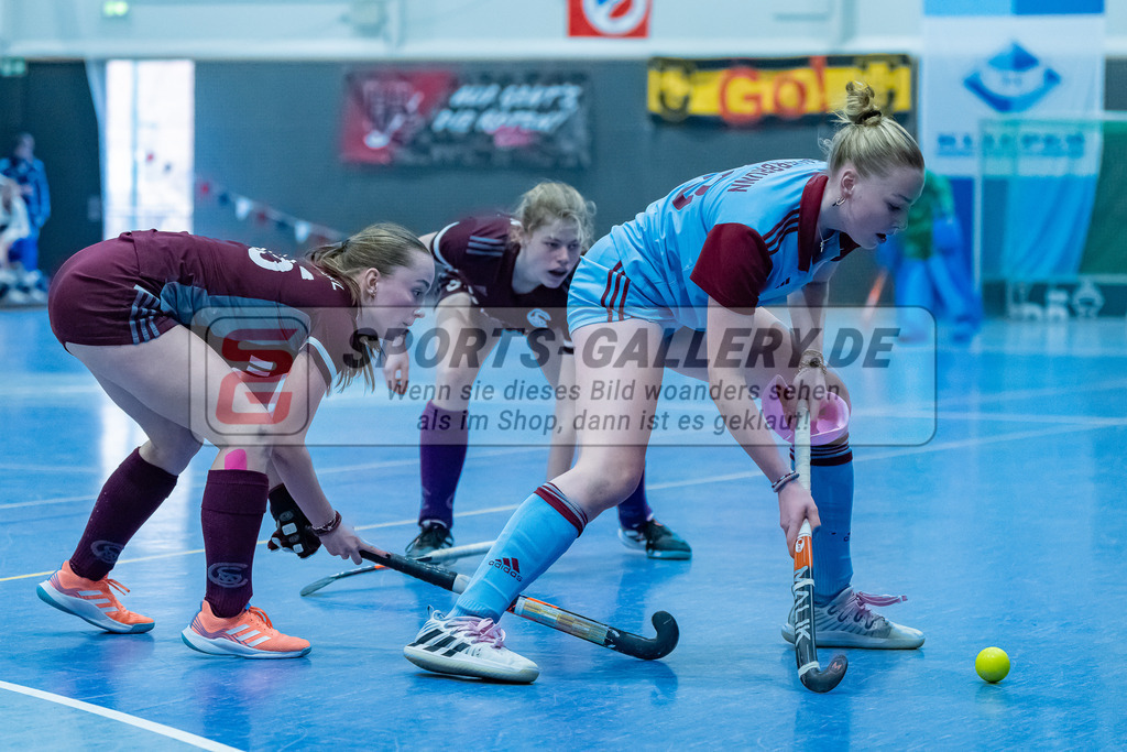 HK_20240303_108929 | 2. Halbfinale Deutsche Meisterschaft WU16 am 3.3.2024 Halle DHC, Düsseldorf ,