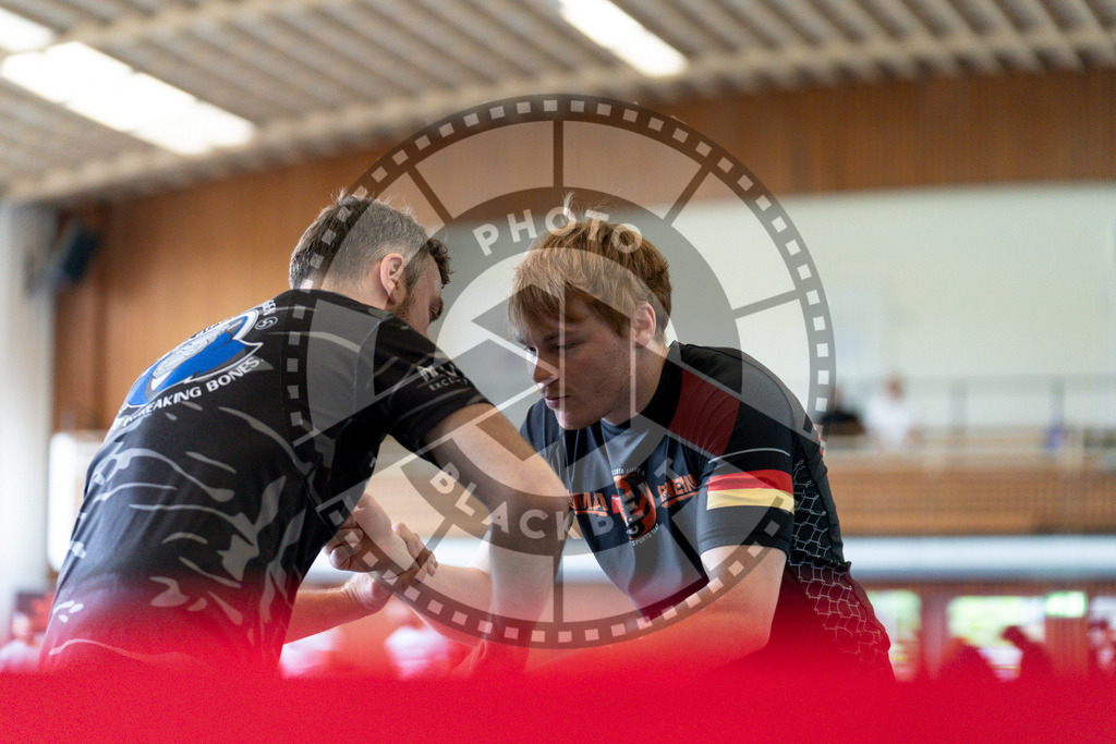 20240608PBB03402 | Fighters compete during the ILLCS VII summer edition luta livre competition in Hannover, Germany, on June 8, 2024.