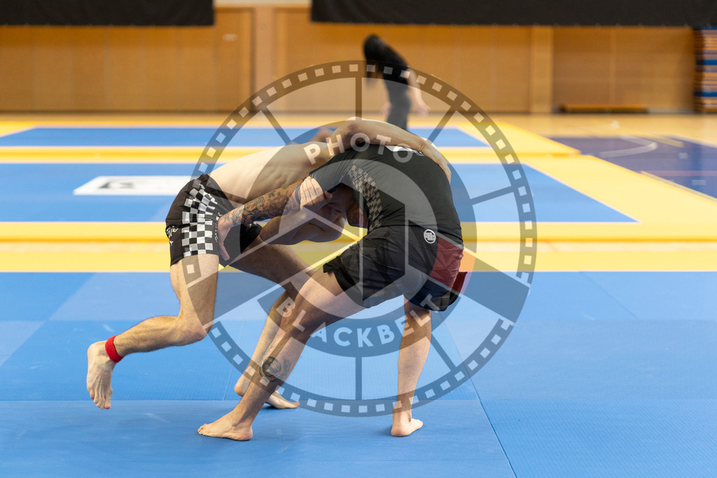 20240316PBB0039 | Athletes compete during the ADCC Eastern European Open grappling Competition in Poznan, Poland, on March 16, 2024.