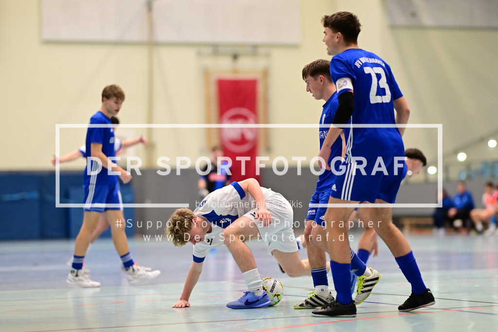 Futsal I Junioren I Saison 2024-2025 I NORDFV Regionalmeisterschaft I 081750 | Der Sportfotograf. - Realisiert mit Pictrs.com