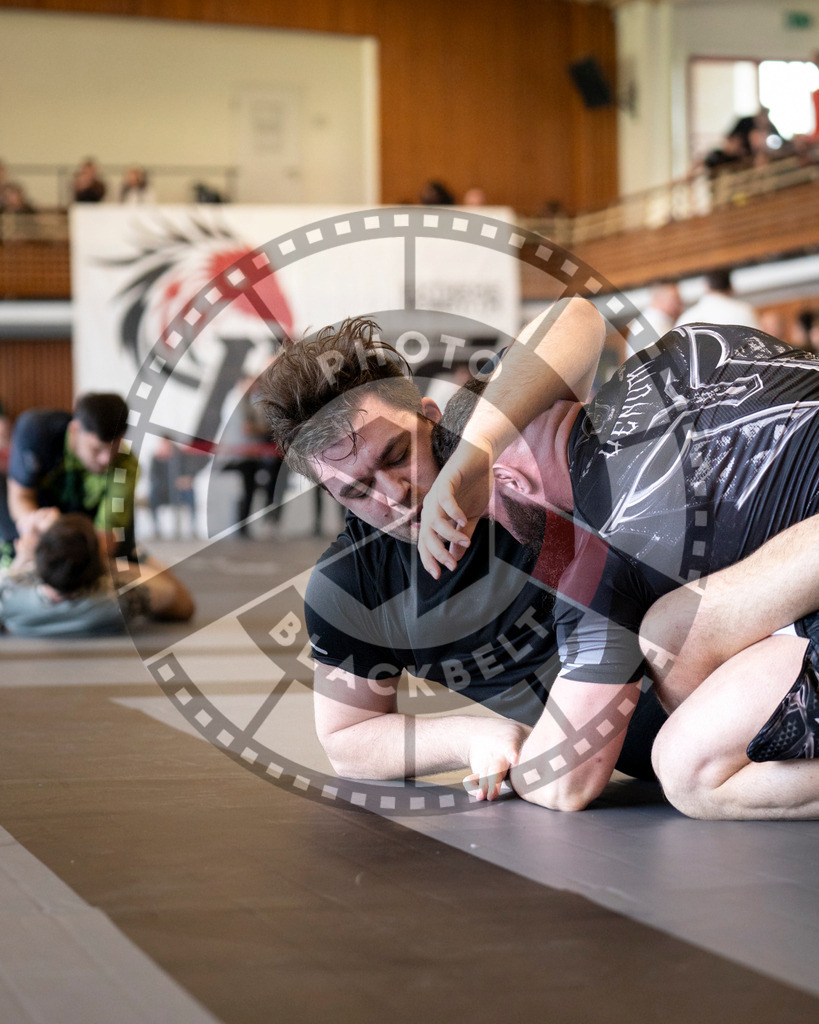 20240309PBB5143 | Fighters compete during the International Luta Livre (ILLCS) Spring Championship in Hannover, Germany, on March 9, 2024.