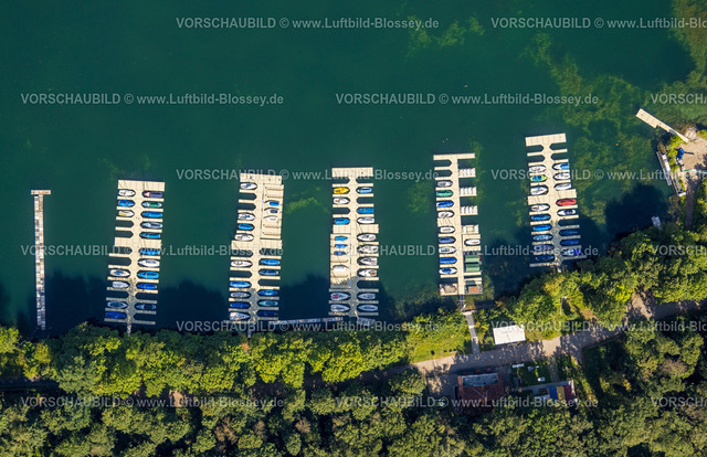 Duisburg230706850 | Luftbild, Lohheidesee, Bootsanlegestelle, Baerl, Duisburg, Ruhrgebiet, Nordrhein-Westfalen, Deutschland