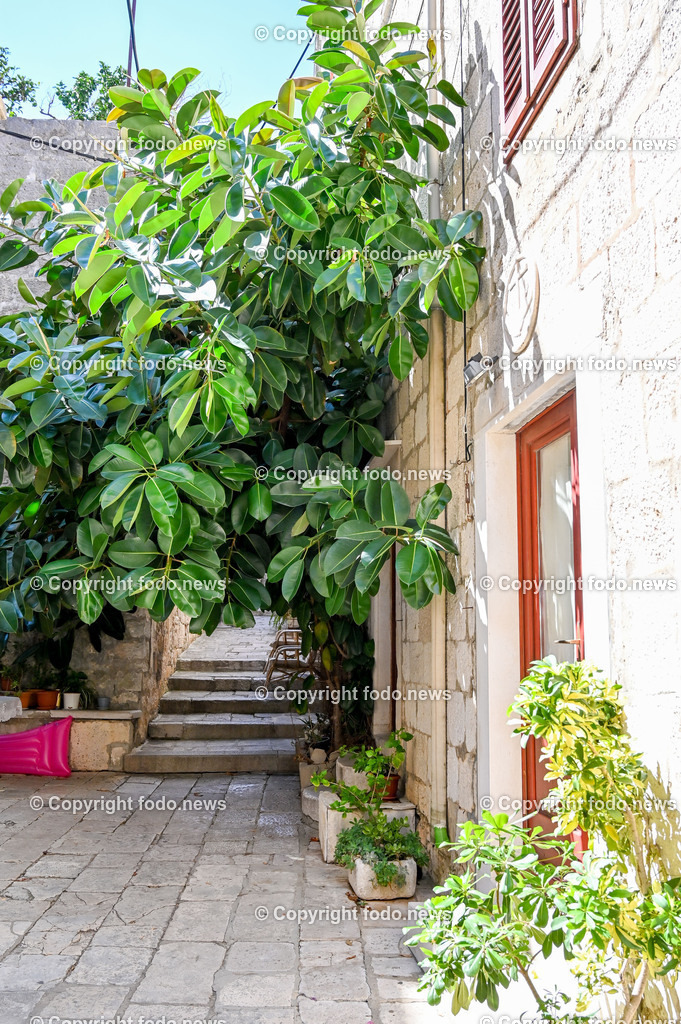 Kroatien_ Korcula_ Insel in Sueddalmatien_ Korcula Stadt_ 13.09.2024-207 | 13.09.2024, Kroatien, HRV, Korcula, Insel in Sueddalmatien, Korcula Stadt im Bild Hafen, Hafenansichten, Boot, Boote, Schiff, Schiffe, Gebauede, Adria, Meer, Stadtansichten, Altstadt, Marco Polo, Museum, Touristen, Souvenier, Restaurant, KonobaKorcula - Schwarzes Korfu - benannt nach den dunklen Kiefernwaeldern, ist eine zu Kroatien gehoerende Insel in der Adria vor der Kueste Sueddalmatiens. Zugleich ist sie Teil des Dinarischen Gebirges. Quelle: Wikipedia