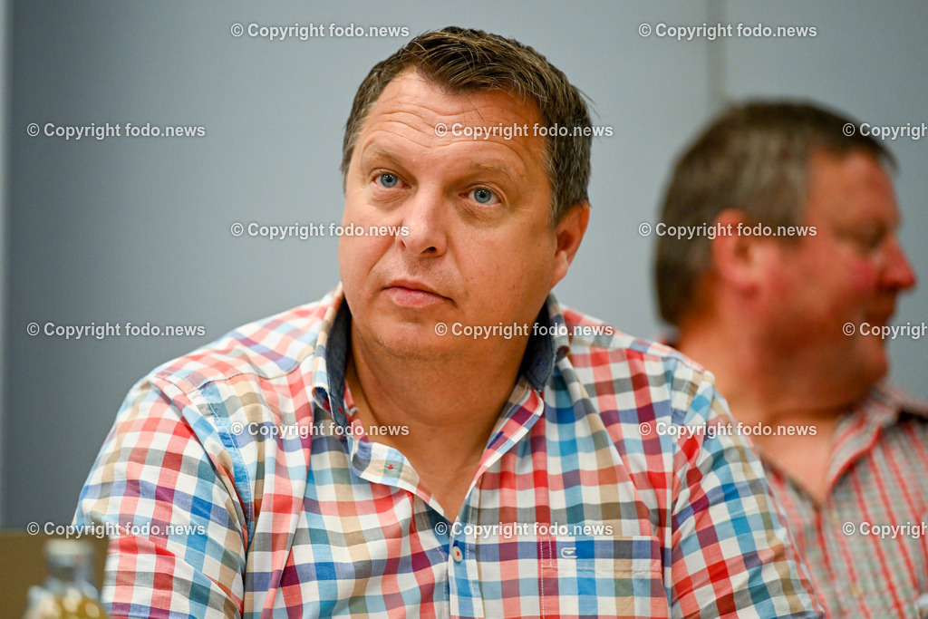 Pressekonferenz ADX Energy_ 07.09.2023-36 | 07.09.2023, Presseclub Linz, AUT, Pressekonferenz ADX Energy, Stimmungslage zur Gasexploration in Molln, im Bild Martin Schober (Gemeindevorstand Molln)