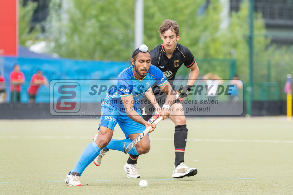 HK_20230822_103721 | 4 Nations Tournament Spiel um Platz 1 ( MU21 ) Indien - Germany am 22.8.2023 DHC Düsseldorf, Düsseldorf ,