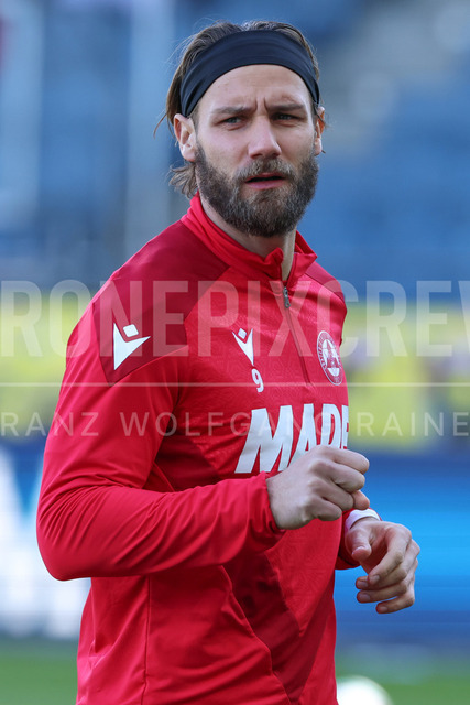 Grazer AK 1902 vs FC Red Bull Salzburg – Austrian Bundesliga | Graz, Austria, 15.Feb.26 - SOCCER - ADMIRAL Bundesliga, Grazer AK 1902 vs FC Red Bull Salzburg. The image shows Daniel Maderner (GAK).
