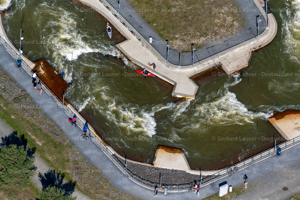 4042011 | Der Kanupark Markkleeberg ist die zweite weltcuptaugliche künstliche Wildwasseranlage in Deutschland neben dem Eiskanal in Augsburg