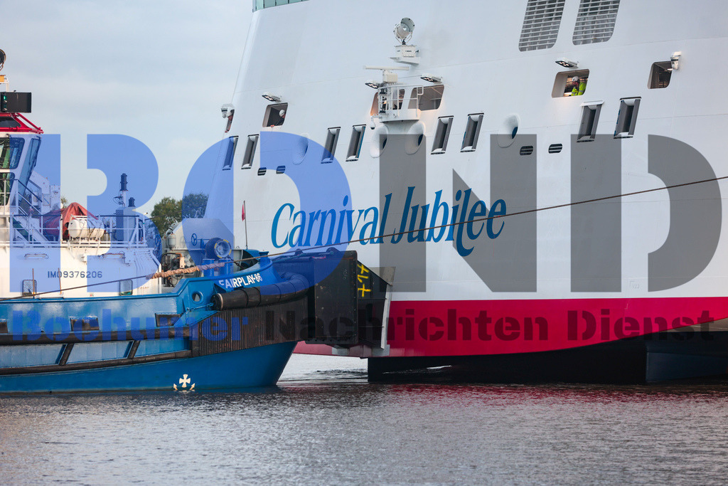  30.10.2023 - 
 | Sebastian Sendlak / Bochumer Nachrichtendienst (BOND) - Ueberfuehrung Carnival Jubilee - Meyer Werft Papenburg - Realisiert mit Pictrs.com