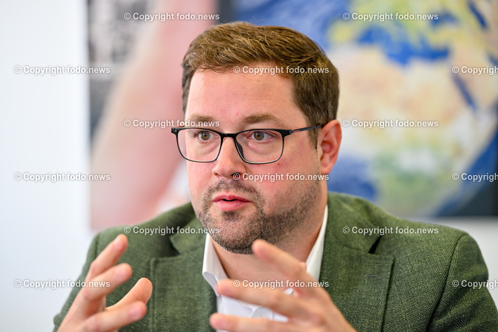 Florian Hiegelsberger (VP_ Parteimanager OoeVP)_ 24.06.2024-16 | 24.06.2024, Linz, AUT, Florian Hiegelsberger, im Bild Florian Hiegelsberger (VP, Parteimanager OoeVP)