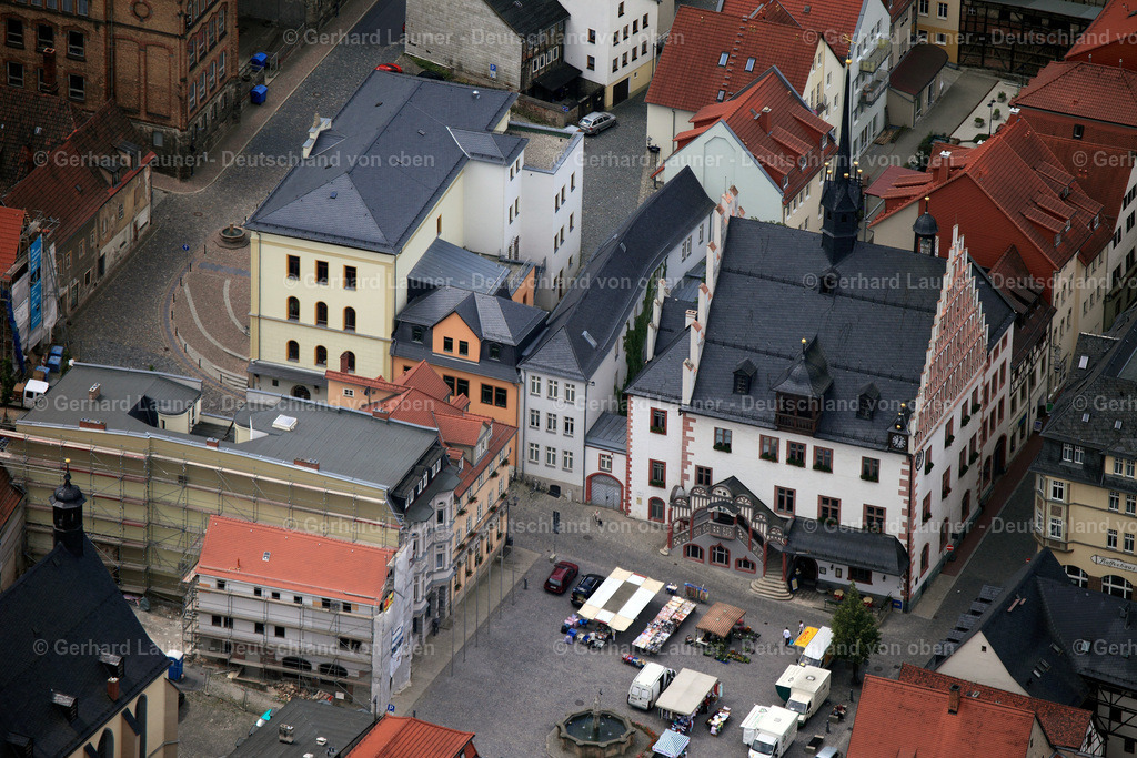 3002778 | Kirchplatz, Stadtverwaltung, Pössneck