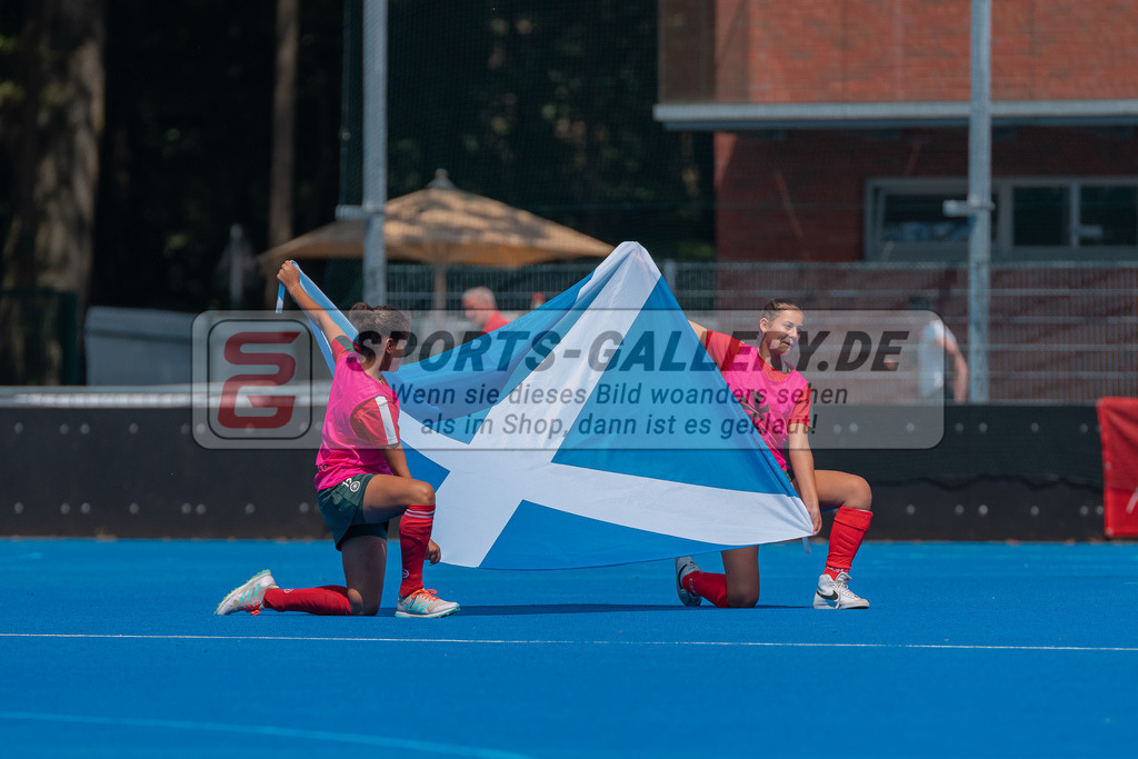 HK_20230708_109751 | Euro Hockey WU18 Belgium - Scotland Championship Girls &amp; Boys am 8.7.2023 CHTC , Krefeld ,