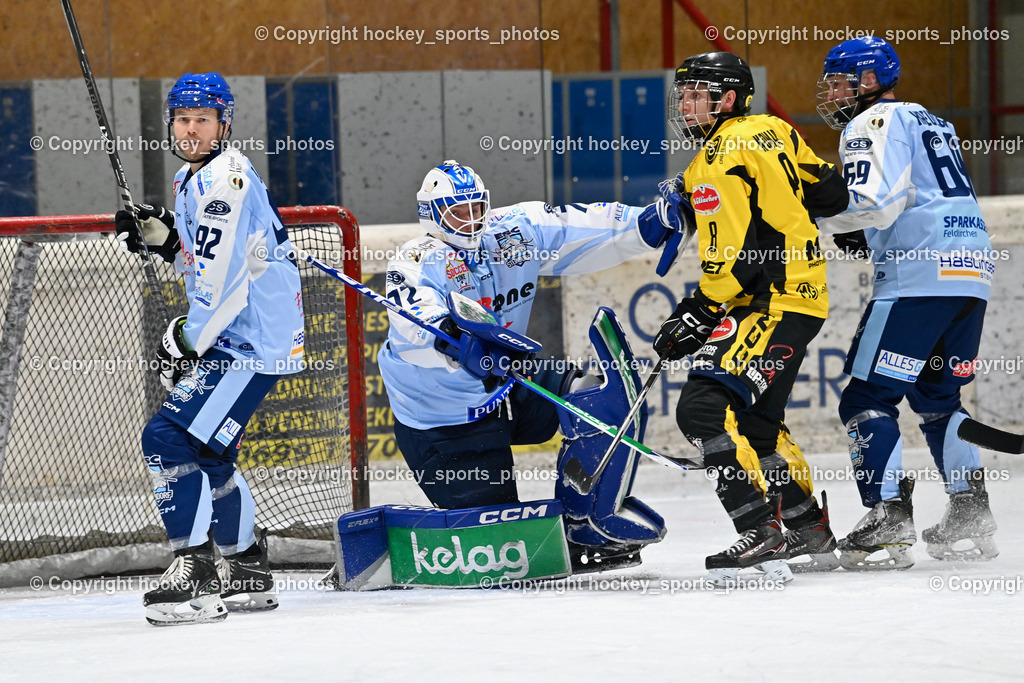 EC Spittal Hornets vs. ESC Steindorf 28.10.2023 | #92 Ratz Patrick, #72 Moser, #8 Komar Luca, #69 Kreuzer Philipp