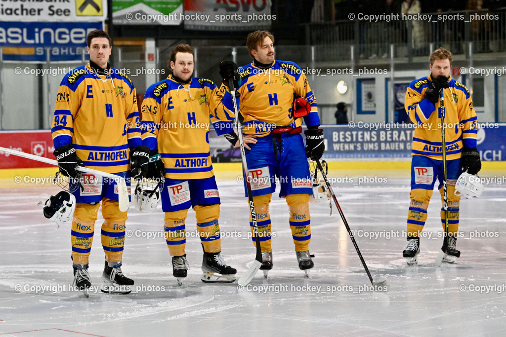 ESC SOCCERZONE STEINDORF vs. 1. EHC ALTHOFEN | EHC Althofen Mannschaft, #94 Zemasch Marcel 1. EHC ALTHOFEN, ESC SOCCERZONE STEINDORF vs. 1. EHC ALTHOFEN, ESC SOCCERZONE STEINDORF vs. 1. EHC ALTHOFEN am 28.02.2025 in Steindorf (Ossiachersee Halle), Austria, (Photo by Bernd Stefan)